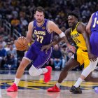 Luka Doncic (Lakers), frente a los Pacers. Marzo de 2026