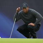 Tiger Woods en el Reino Unido/ Glyn KIRK