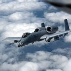 Un avión A-10 Thunderbolt II de la Fuerza Aérea de los Estados Unidos