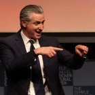 Gavin Newsom en Nueva York/ Timothy A. Clary