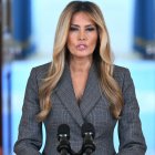 Melania Trump, negando que tuviese vínculos con Jeffrey Epstein