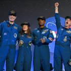 El equipo que integró la misión espacial Artemis II/ Ronaldo Schemidt