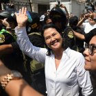 La líder de Fuerza Popular, Keiko Fujimori.