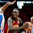 Awa Fam, con el combinado nacional español. Imagen de archivo