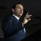 Ron DeSantis en Iowa/ Christian Monterrosa