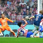 Juego de ida de las semifinales de la Champions League entre el Atlético de Madrid y el Arsenal