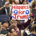 Evento de hispanos a favor de Trump en California/ Robyn Beck