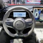 Interior de un vehículo de la compañía china BYD. Imagen de archivo