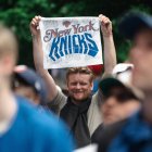 Un fanático de los Knicks