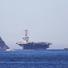 El portaaviones de la Armada de los Estados Unidos, USS Nimitz CVN-68 (Archivo)