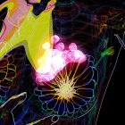 Una ilustración conceptual de cáncer de mama (Archivo)
