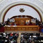 El hemiciclo de la Asamblea Nacional de Venezuela.