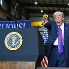 Donald Trump en Rome, Georgia/ Saul Loeb