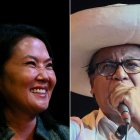 Keiko Fujimori y Roberto Sánchez/ Ernesto Benavides y Connie France