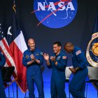 Los cuatro astronautas que formarán parte de la misión Artemis III. Junio de 2026