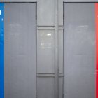 La puerta de dos baños: uno de hombres y otro de mujeres (Archivo)