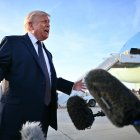 Donald Trump en París/ Mandel Ngnan