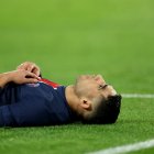 (Archivo) El jugador marroquí del Paris Saint-Germain Achraf Hakimi.
