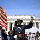 "Desfile Popular del Juneteenth" en Washington (Imagen de archivo)