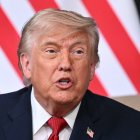 Donald Trump durante la cumbre del G7, en Evian/ Mandel Ngan