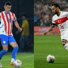 Una imagen de Miguel Almirón y Hakan Çalhanoğlu
