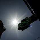Un termómetro de farmacia marca 38 grados Celsius en Francia