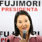 Keiko Fujimori en Lima/ Connie France