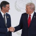 pedro sanchez donald trump