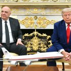 Donald Trump and Joseph Aoun