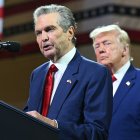Rick Jackson junto a Donald Trump en Georgia/ Saul Loeb