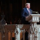 Donald Trump en la Catedral Nacional de Washington DC/ Alex Brandon