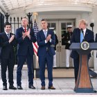 Donald Trump presenta Freedom Haulers en la Casa Blanca/ Brendan Smialowski