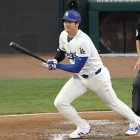 National League's designated hitter Shohei Ohtani, of the Los Angeles Dodgers, grounds out in the second inning of the MLB All-Star baseball game at Truist Park in Atlanta, Georgia, on July 15, 2025. American League's Tarik Daniel Skubal, of the Detroit Tigers, pitches a ball to Ohtani. ( The Yomiuri Shimbun ) (Photo by Tosei Kisanuki / The Yomiuri Shimbun via AFP)