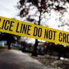 Una cinta policial en la escena del crimen (Imagen de referencia)