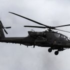 Un AH-64D Apache estadounidense (imagen referencial).