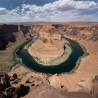 Horseshoe Bend, en el río Colorado, cerca de Page, Arizona