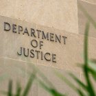 Imagen exterior del Departamento de Justicia de EEUU