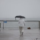 Lluvia en Coney Island, Brooklyn, NY - Imagen de Referencia
