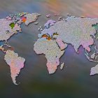 Imagen de referencia del mapa del mundo (Archivo)