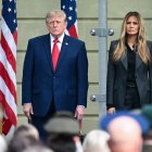 El presidente Donald Trump y la primera dama Melania Trump