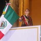 Imagen de Claudia Sheinbaum en la celebración