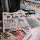 Imagen de la versión impresa de El Nacional, periódico de Venezuela