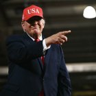 Donald Trump en Kalispell, Montana/ Kent NISHIMURA