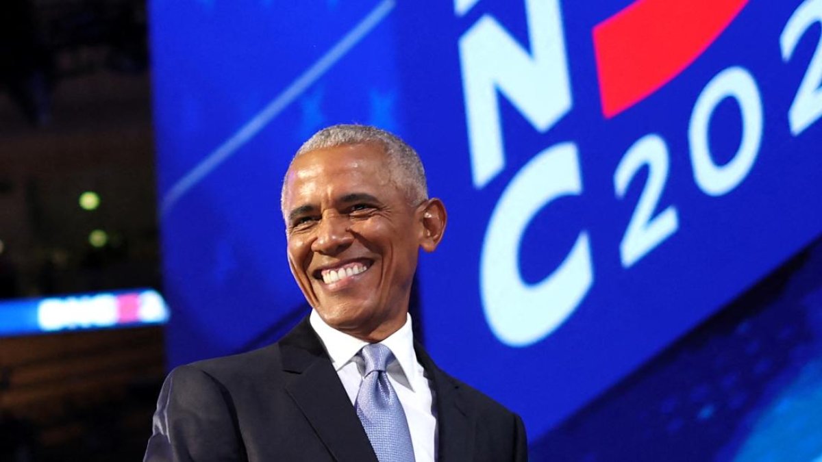 El expresidente Obama participa en la CND de Chicago