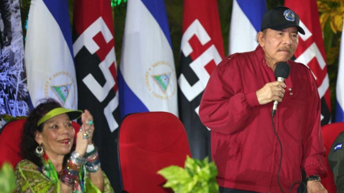Daniel Ortega and Rosario Murillo