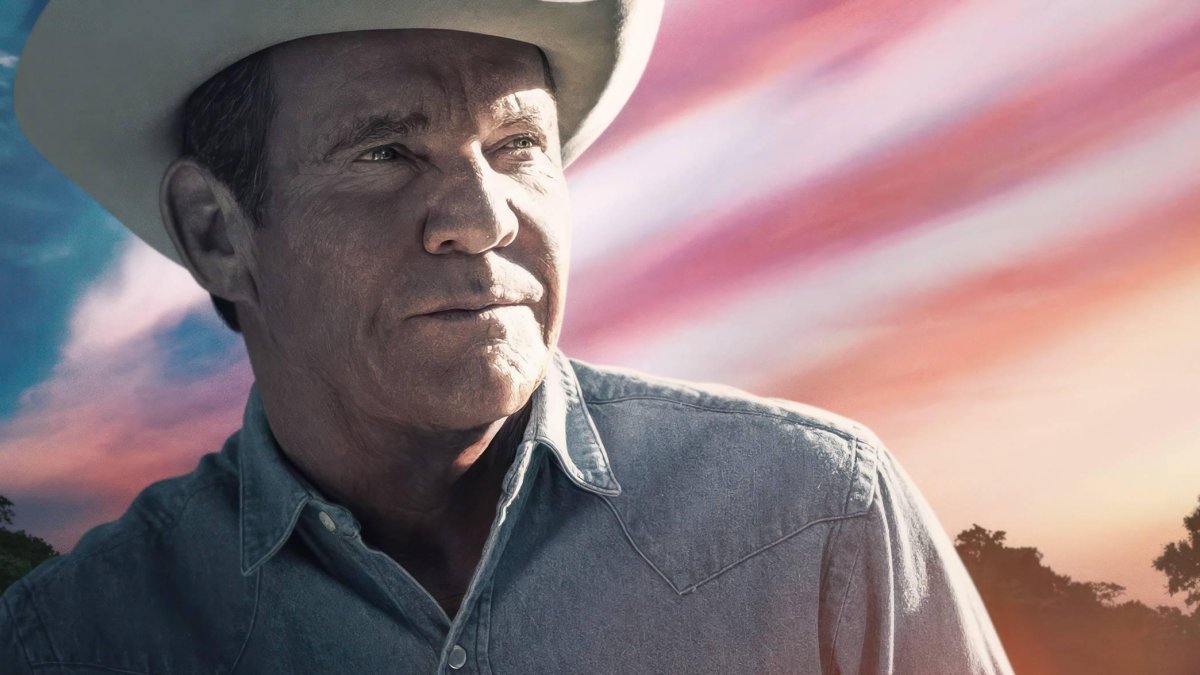 Imagen promocional de 'Reagan', la película biográfica de Ronald Reagan protagonizada por Dennis Quaid.