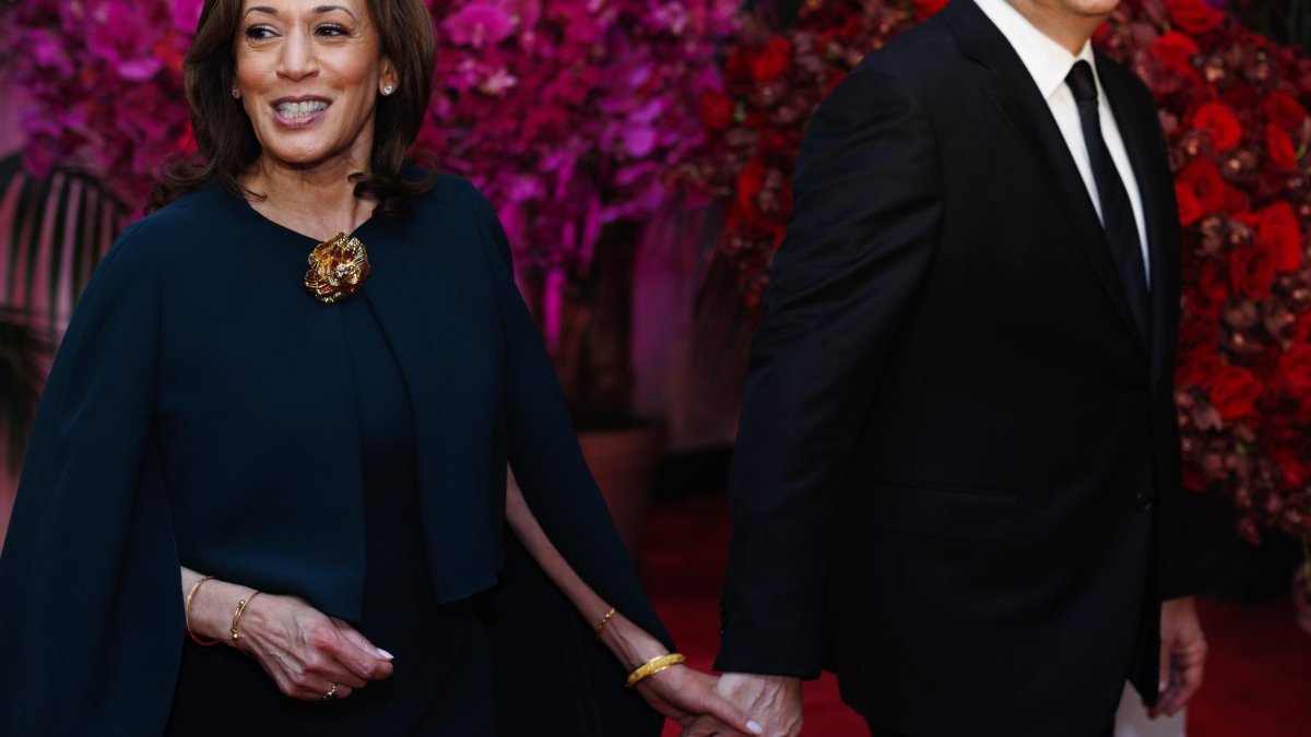 Kamala Harris and Doug Emhoff