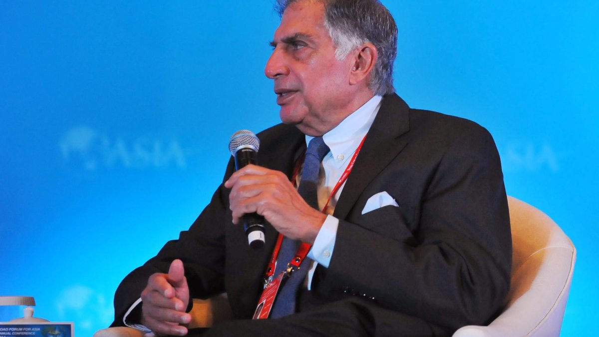 Ratan Tata, former chairman of the Tata Group.