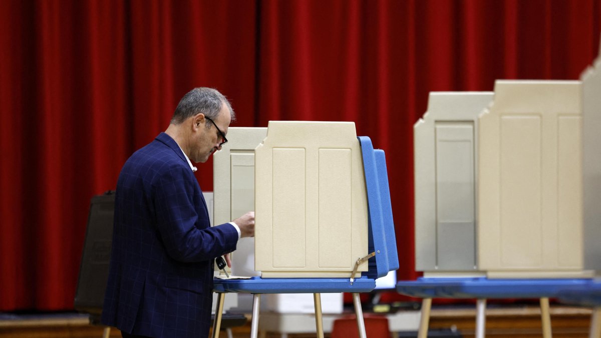 Colegio electoral en Michigan