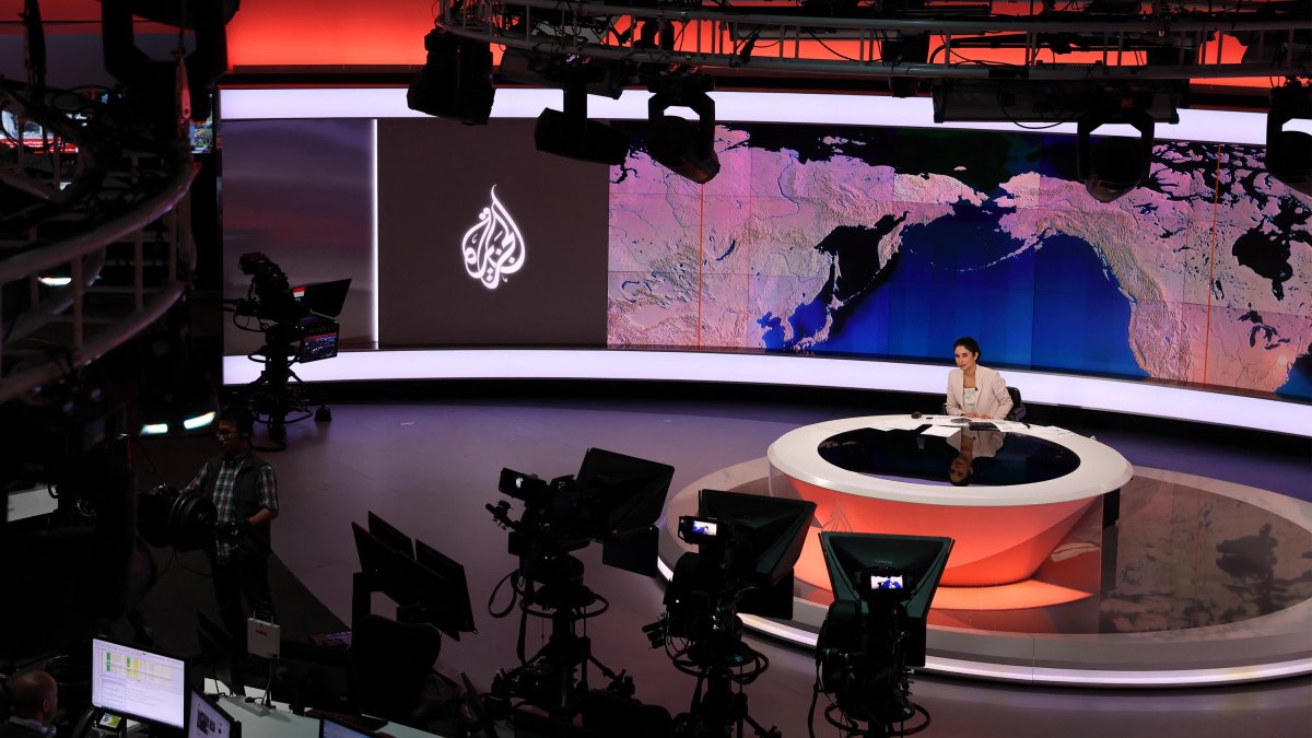 Al Jazeera Studio in Doha, Qatar